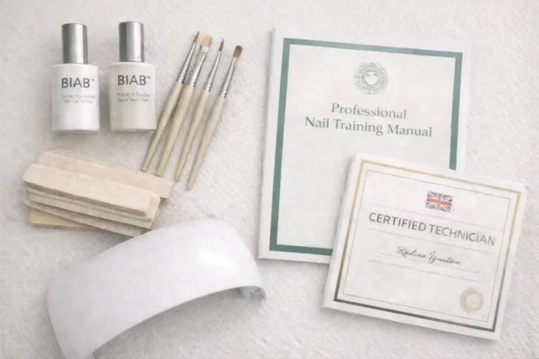 BIAB training materials and professional nail education resources