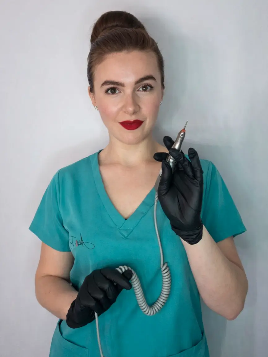 Radina Ignatova nail training academy founder and professional nail technician educator Scotland UK